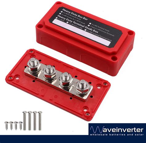 buss bar junction box|300 amp bus bar.